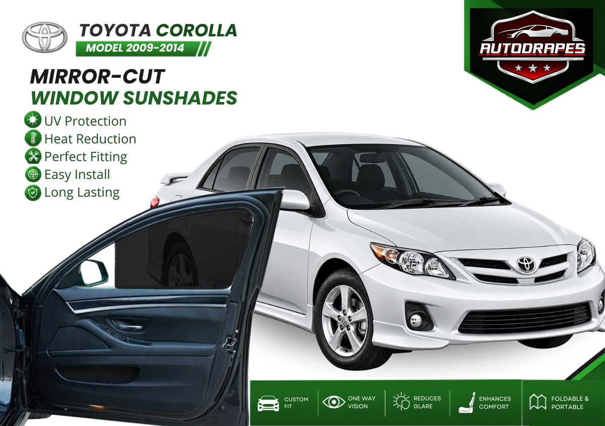 Half Window Coverage Sunshades