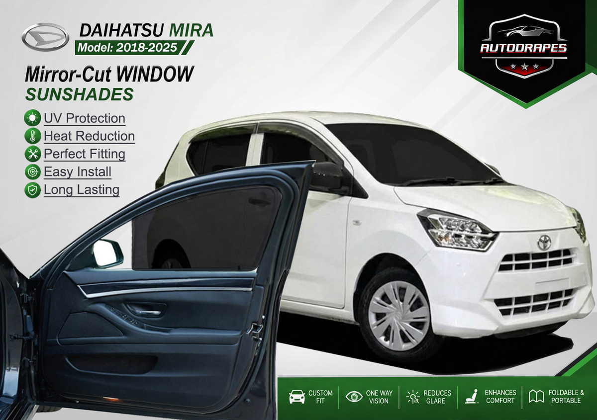Half Window Coverage Sunshades