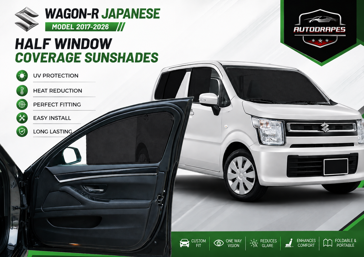 Half Window Coverage Sunshades