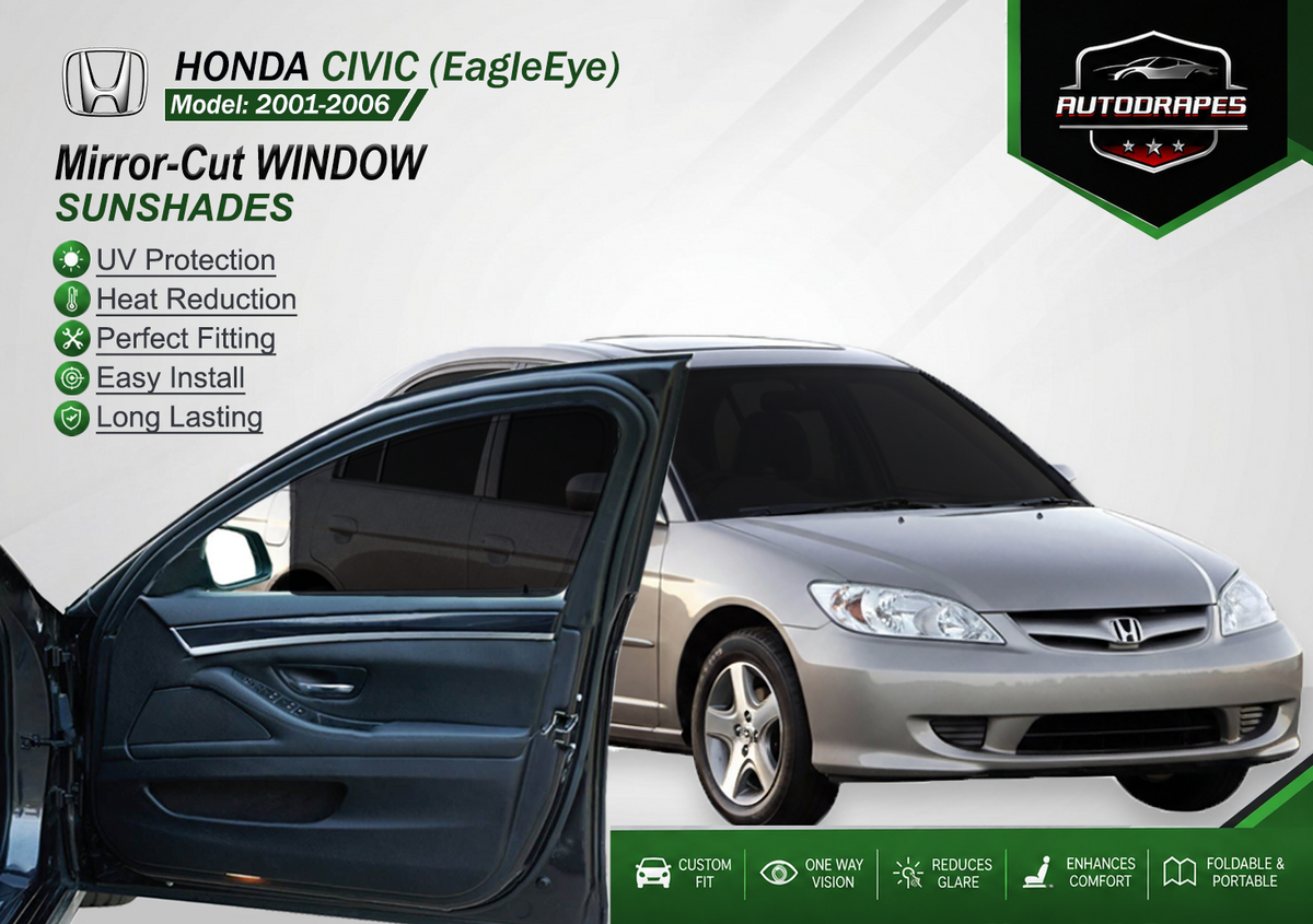 Half Window Coverage Sunshades