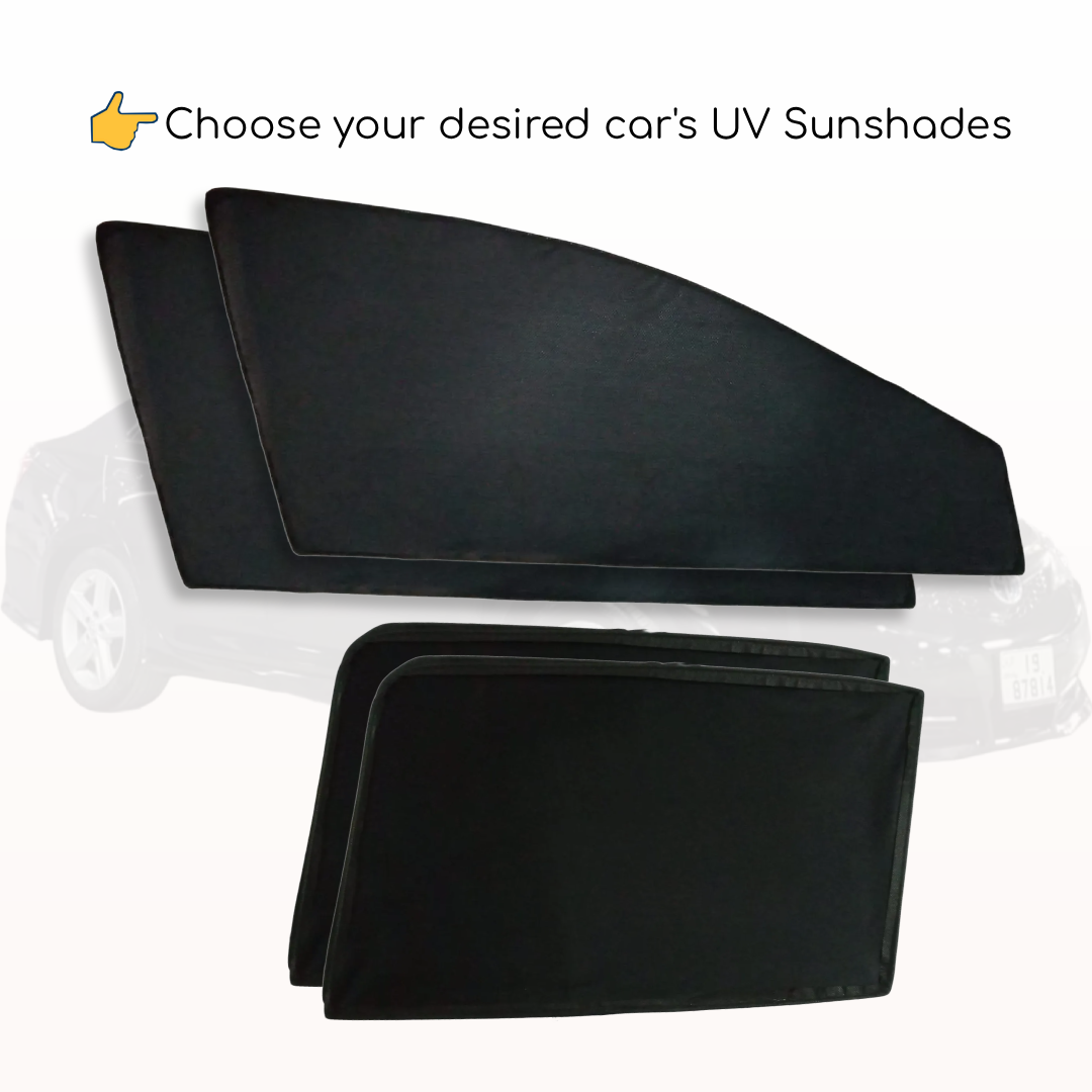 Full Windows Covered UV Protected Sunshades